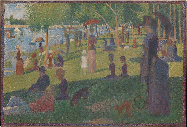 Study for La Grande Jatte by Georges Seurat